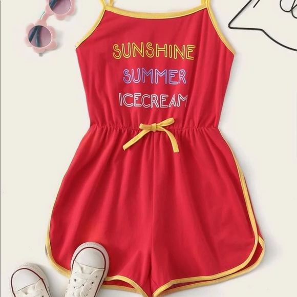 SHEIN Other - Shein Kids Shorts Romper